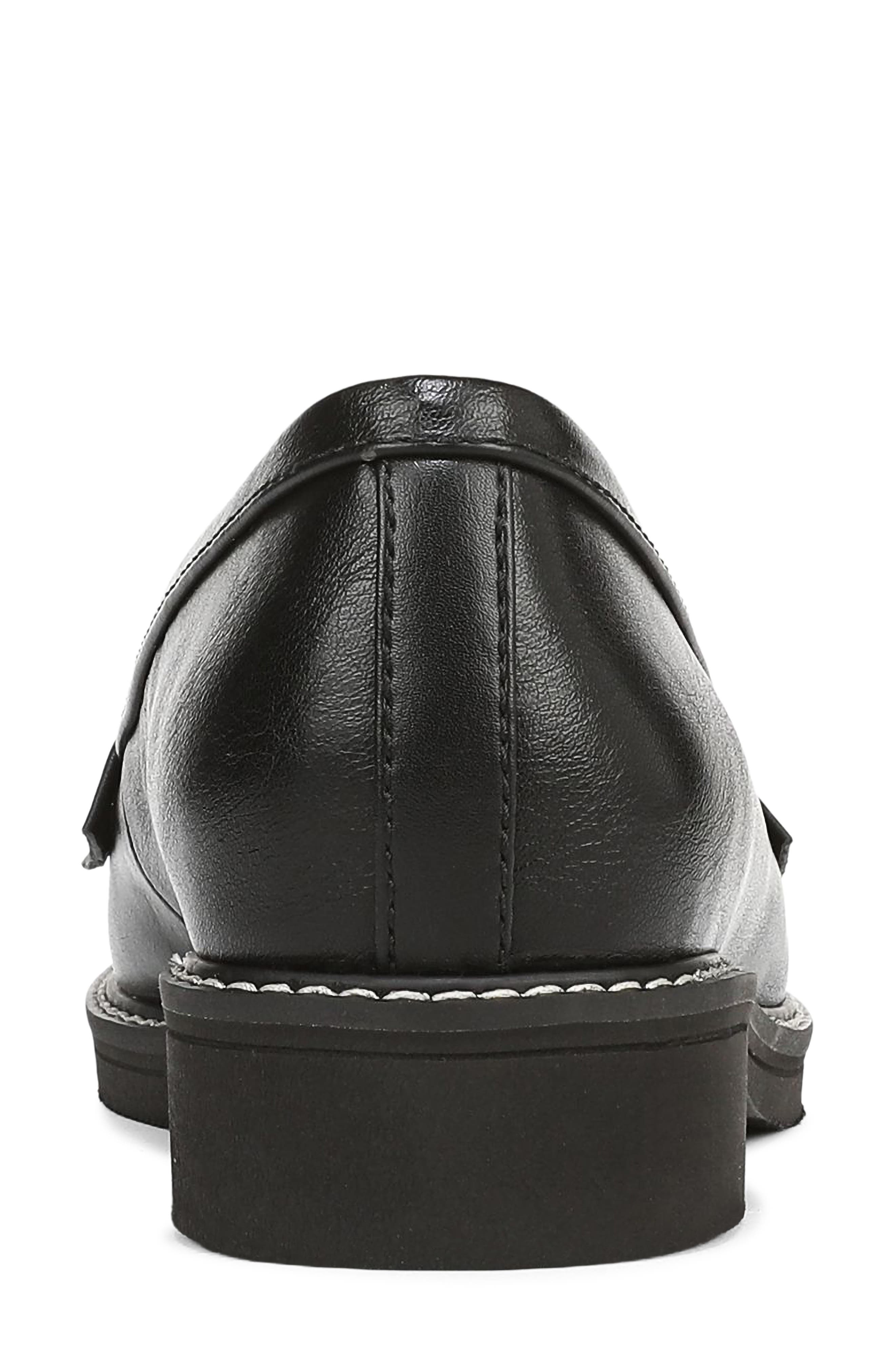 Naturalizer Pacey Fringe Penny Loafer, Alternate, color, Black