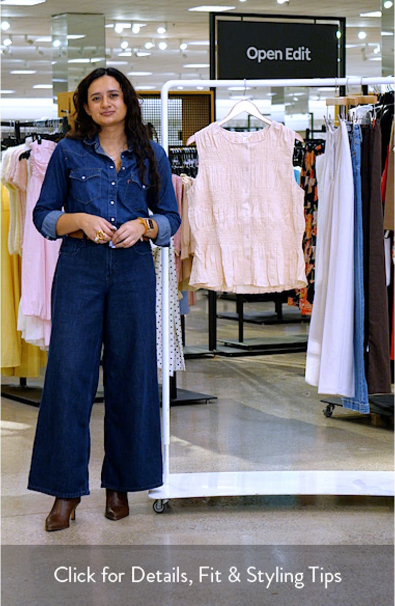 Shirred Button Top, sales video thumbnail