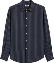 KROST Long Pinstripe Button-Up Shirt