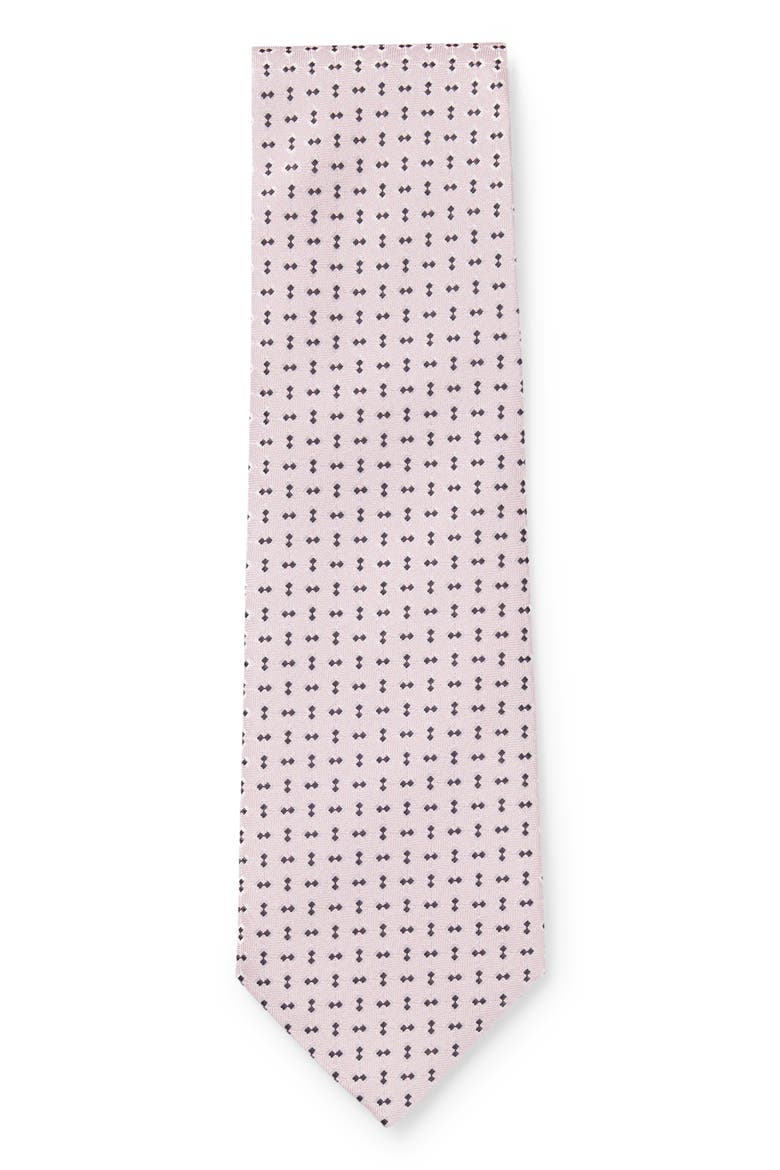 Silk Blend Tie, Alternate, color, MEDIUM PINK