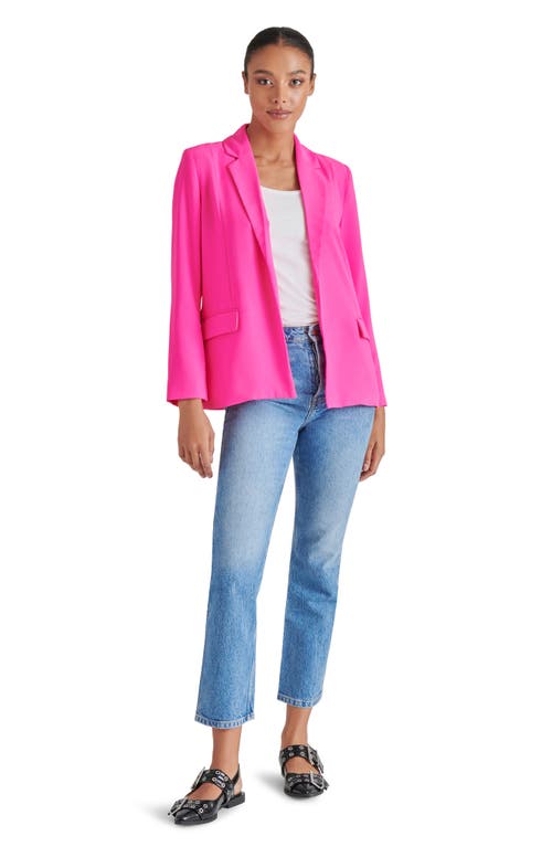 Steve Madden Payton Blazer In Pink Lemonade