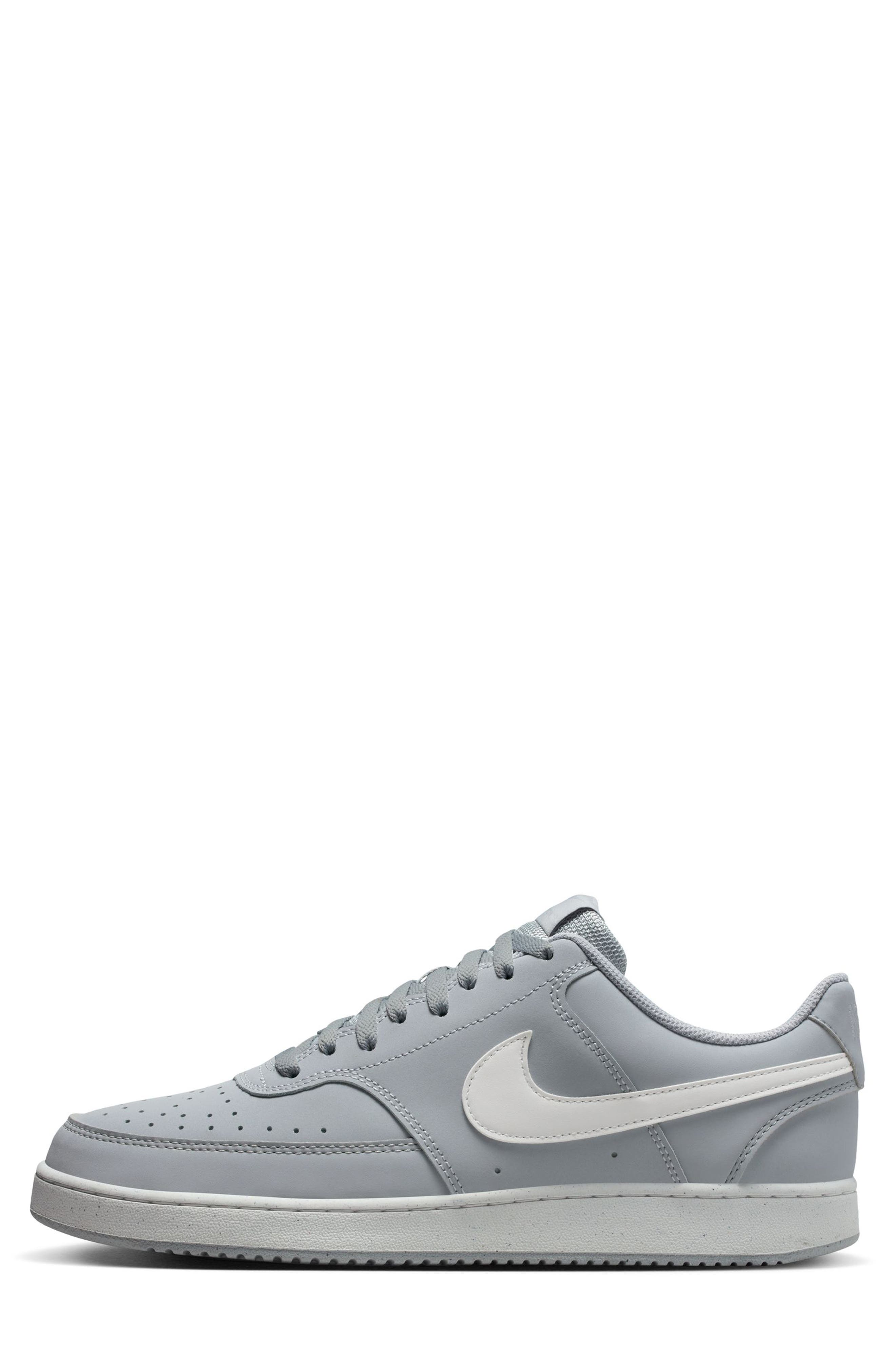 Nike Court Vision Low V2 Sneaker, Alternate, color, Wolf Grey/ Summit White