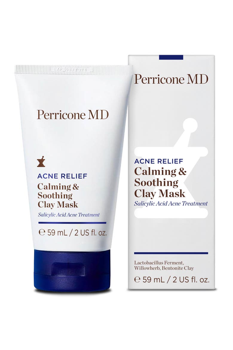 Acne Relief Calming & Soothing Clay Mask, Alternate, color, NO COLOR