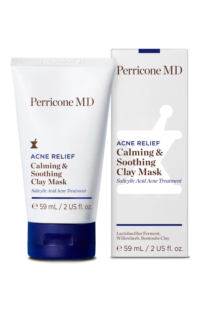 Perricone MD Acne Relief Calming & Soothing Clay Mask, Alternate, color,