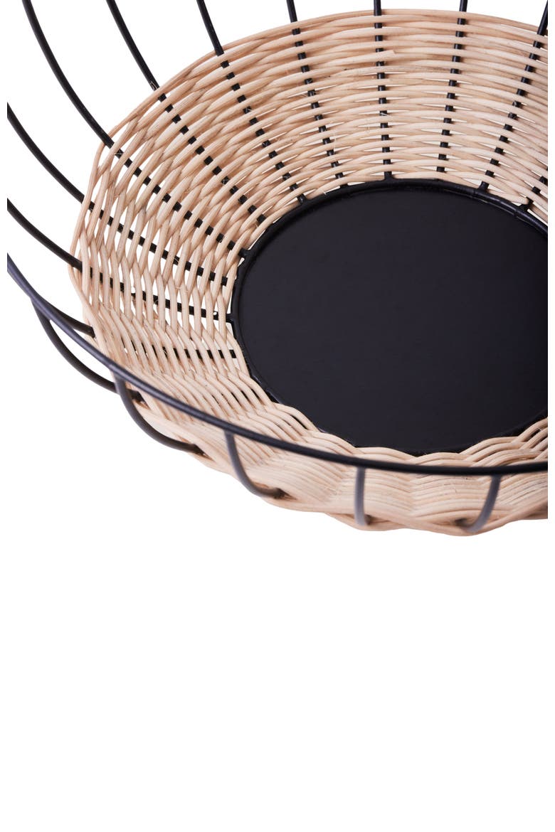 Cabo Fruit Basket, Alternate, color, Black