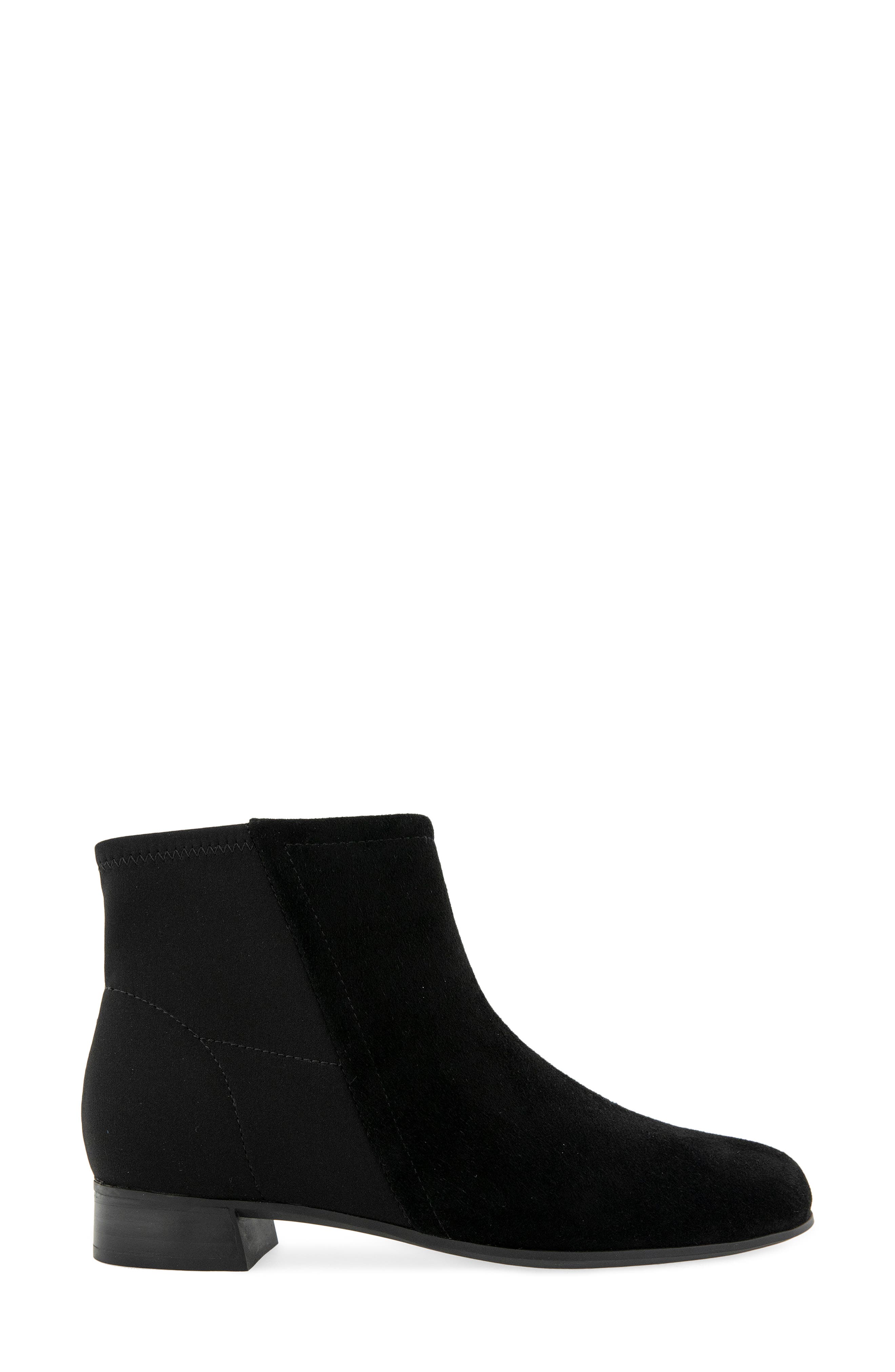 Flora Bootie, Alternate, color, BLACK COMBO