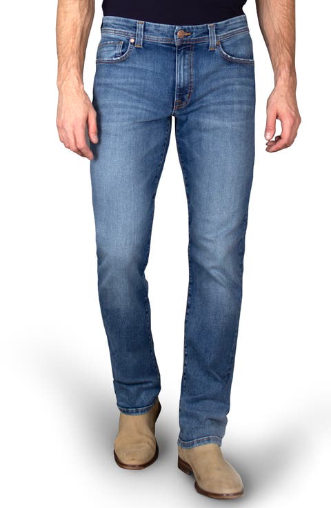 Jimmy Slim Straight Leg Jeans (Shasta Blue)