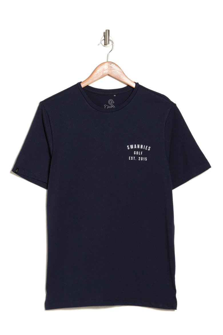Celebrate Pars Golf T-Shirt, Alternate, color, NAVY