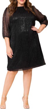 Kiyonna Sequin Splendor Shift Dress
