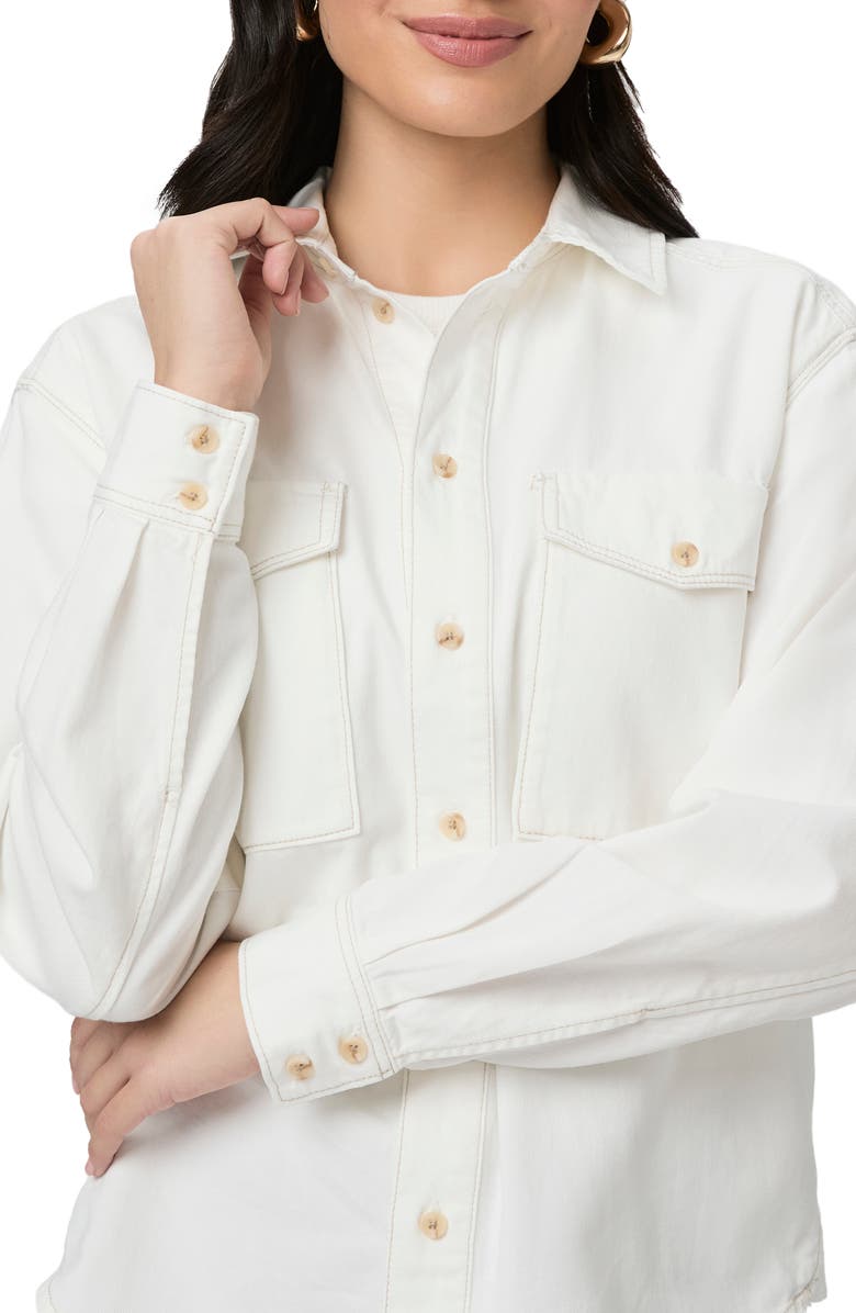 PAIGE River Stretch Cotton Blend Shirt, Alternate, color,