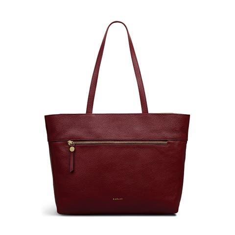 Fountain Road Medium Ziptop Tote Bag