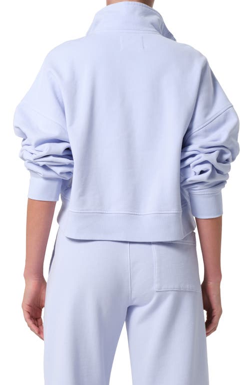 Citizen Of Humanity Citizens Of Humanity Mirelle Oversize Henley Sweatshirt In White