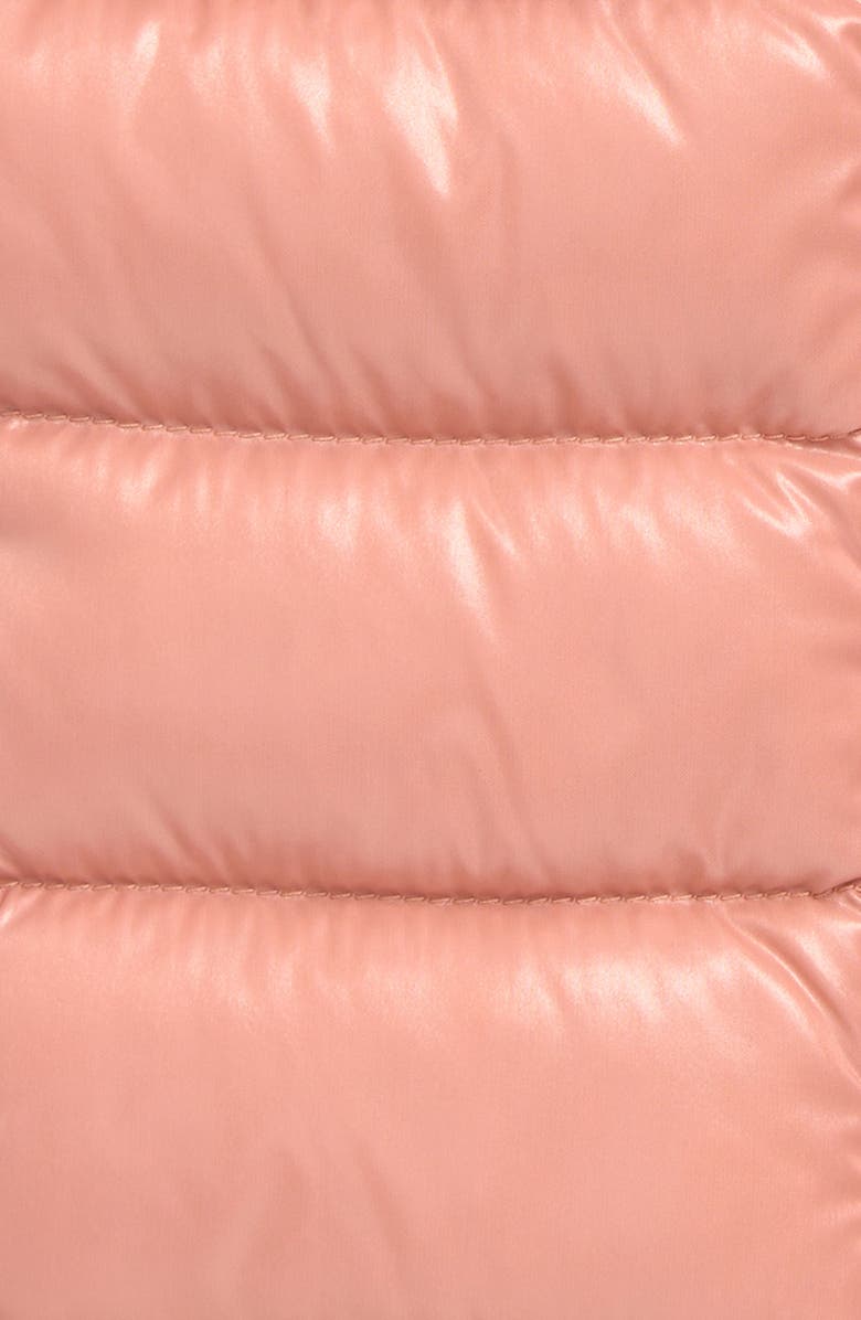 Moncler Kids' Ghany Down Puffer Vest, Alternate, color, Peach Pink