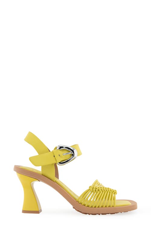 Shop Aerosoles Crew Sandal In Green Sheen Pu