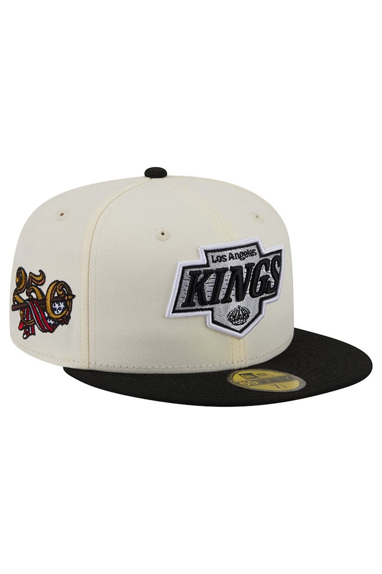 Men's New Era  Cream Los Angeles Kings America's 250th Two-Tone 59FIFTY Fitted Hat, Main, color, Cream