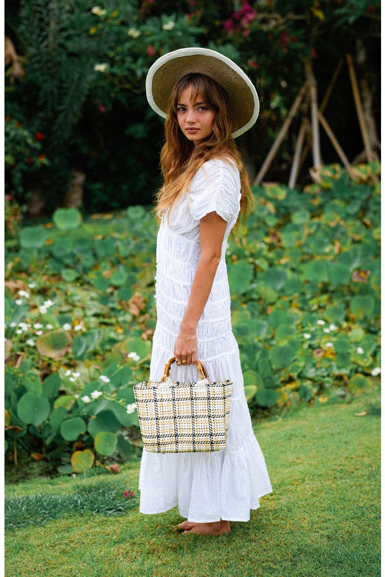 The Srikandi Ruffle Maxi Dress, Alternate, color, White