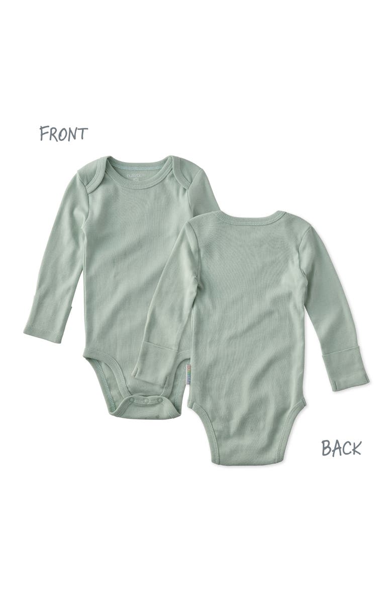 Blake Assorted 10-Pack Bodysuits, Alternate, color, SEAFOAM TERRA RAINBOW
