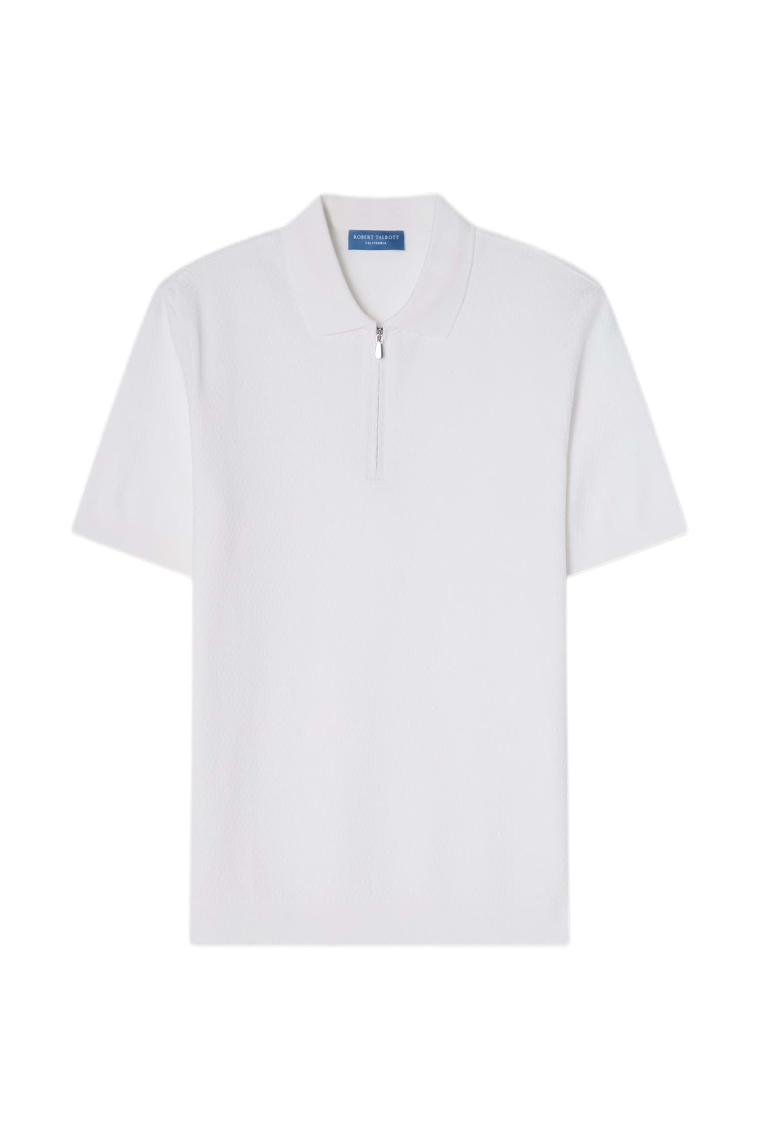 Mart Zip Code Robert Talbott Westin Textured Cotton Zip Polo (Men) | Nordstrom