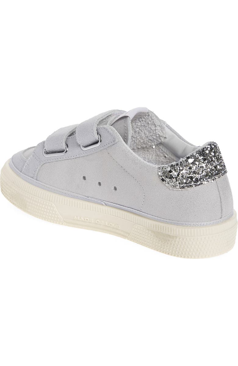 Golden Goose May School Sneaker, Alternate, color, Platinum