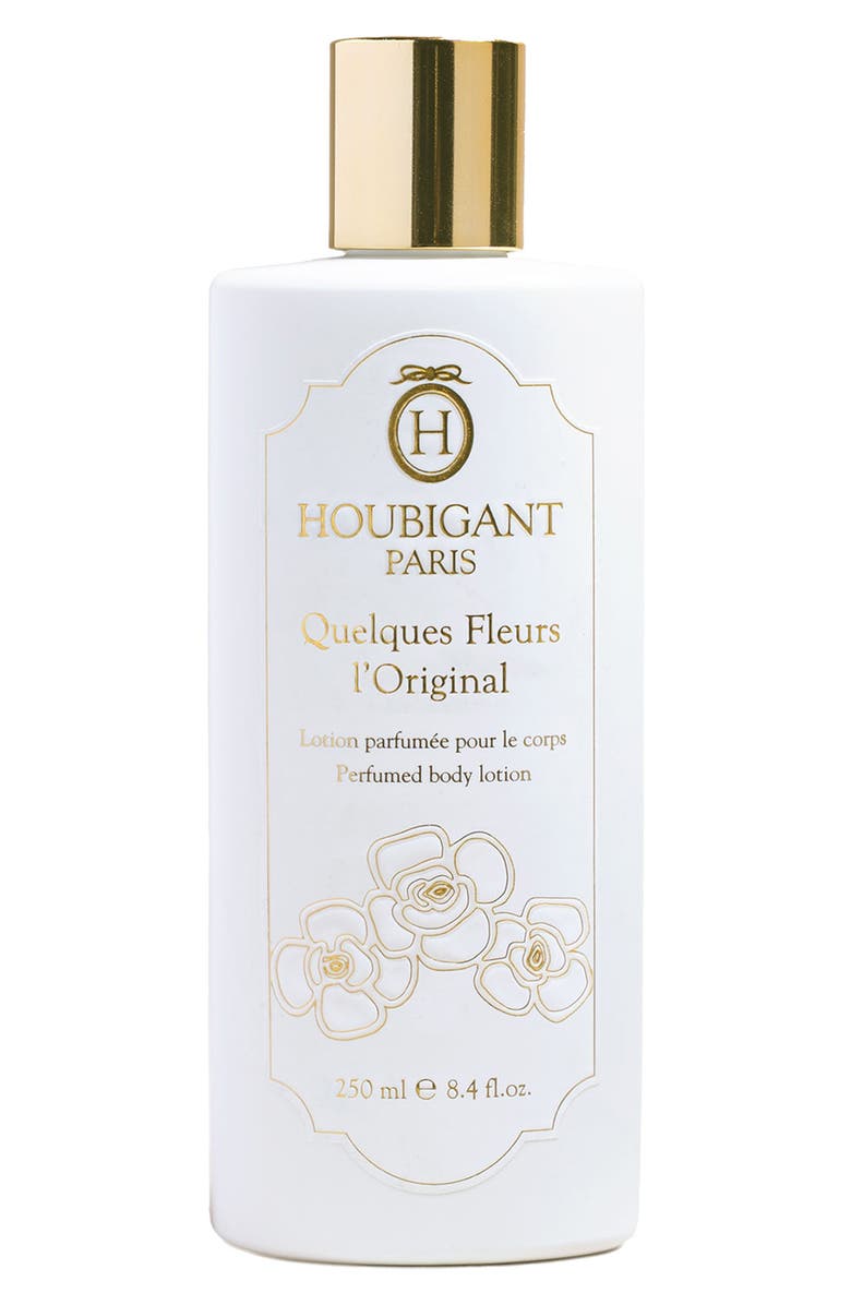 Houbigant Paris Quelques Fleurs L'Original Scented Body Lotion, Main, color,