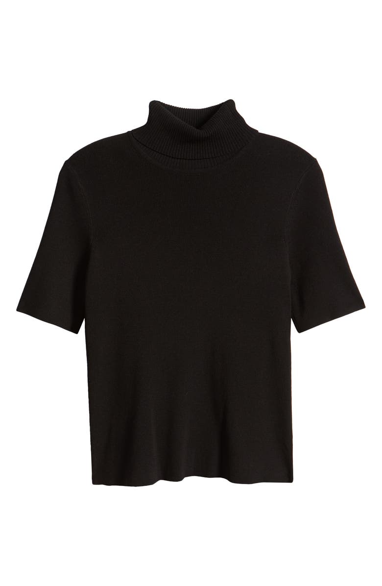 Anne Klein Ribbed Turtleneck Sweater, Alternate, color,