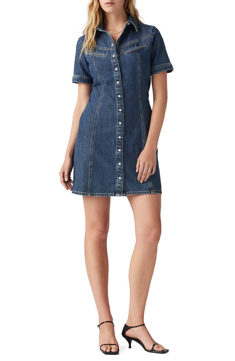 Levi's<sup>®</sup> Rinoa Denim Minidress, Main, color, Sledge Sister