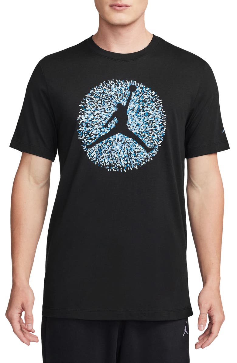 Jordan Pointillism Jumpman Graphic T-Shirt, Main, color,