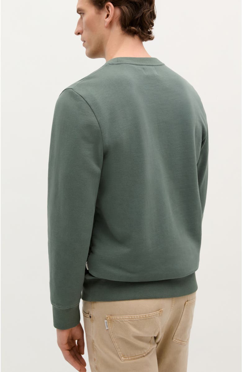 Scalpers Company Emboss Sweater, Alternate, color, Green