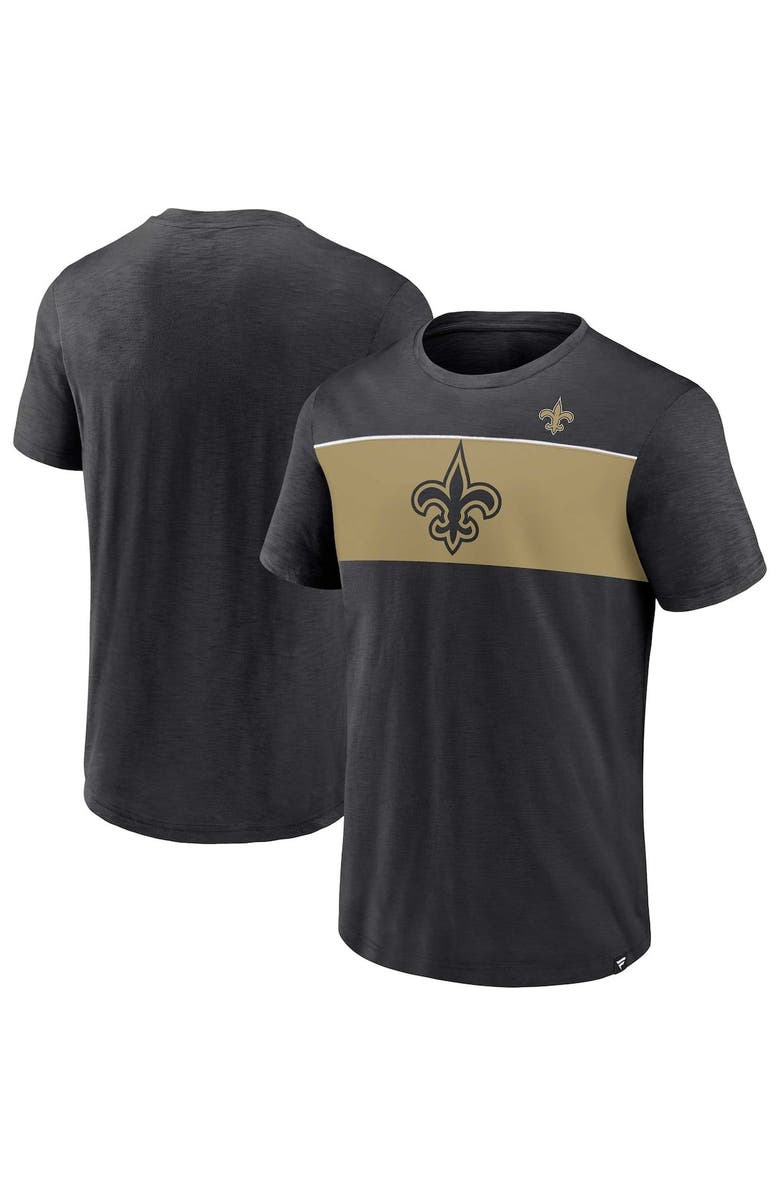 FANATICS Men's Fanatics Branded Black New Orleans Saints Ultra T-Shirt, Alternate, color, Black