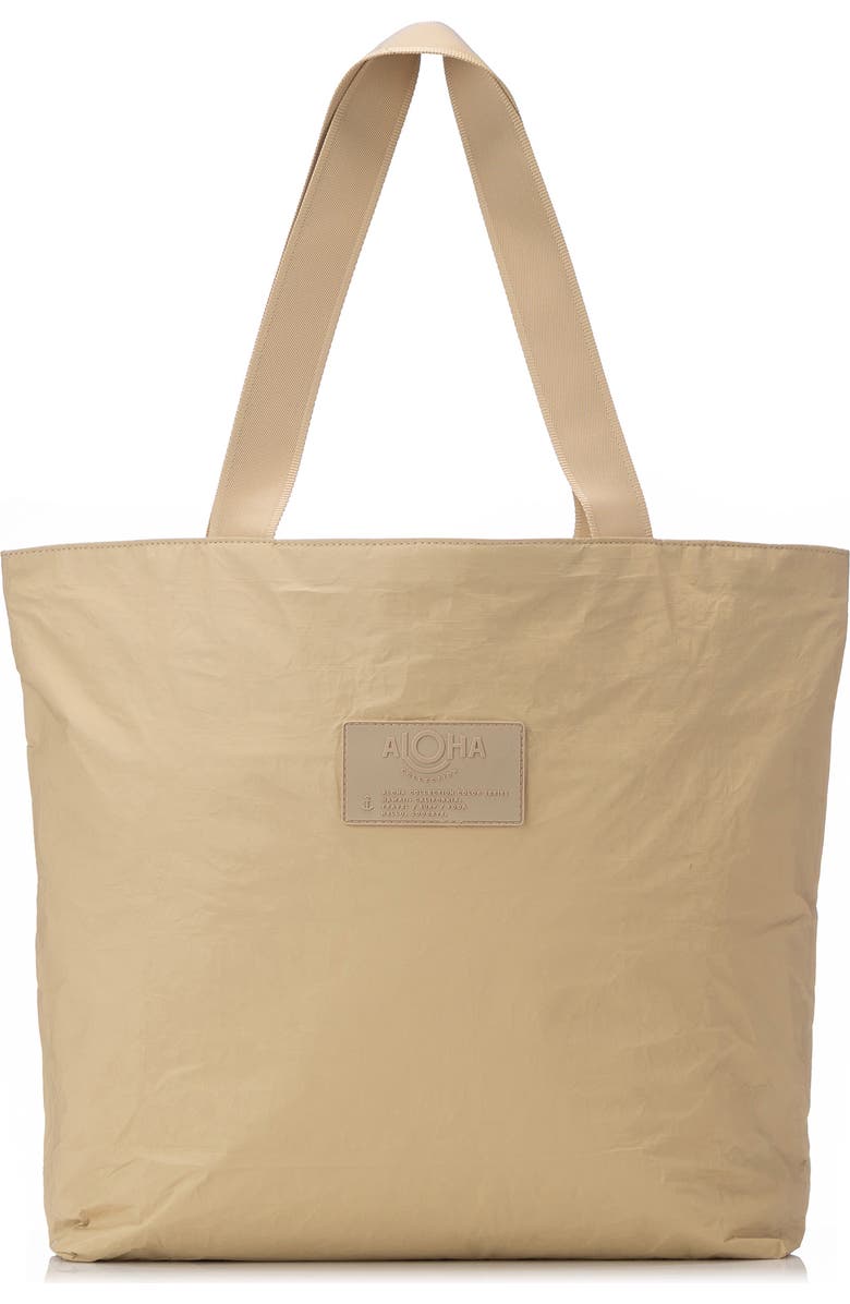 Aloha Collection Day Tripper Monochrome Water Resistant Tyvek<sup>®</sup> Tote, Main, color,