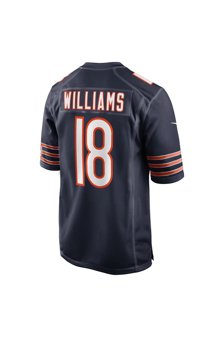 Men's Nike Caleb Williams Navy Chicago Bears  Player Game Jersey, Alternate, color, Navy