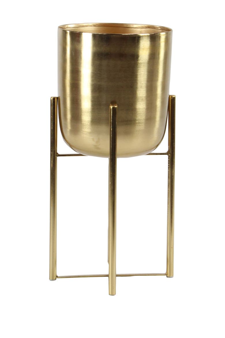 Floor Planters - Set of 2, Alternate, color, GOLD