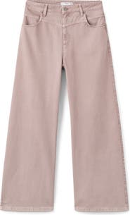 MANGO Wide Leg Jeans