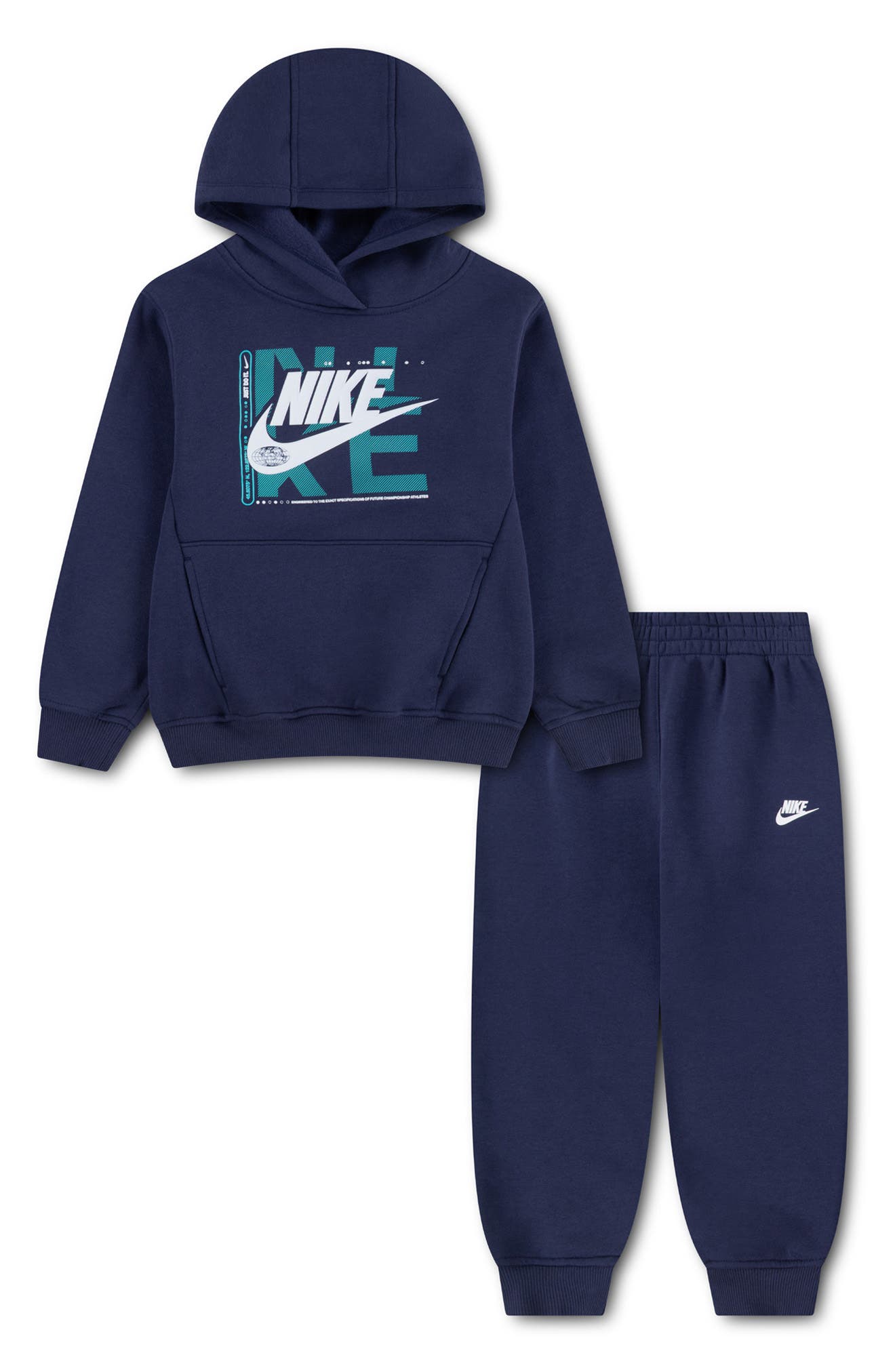 Kids' Pullover Hoodie & Pants Set