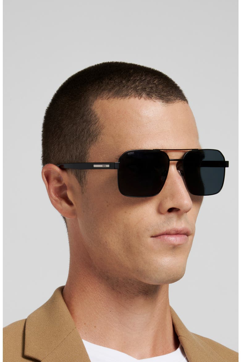 1985/S/US 59mm Square Sunglasses, Alternate, color, MATTE BLACK/ GYHC GNSP AR