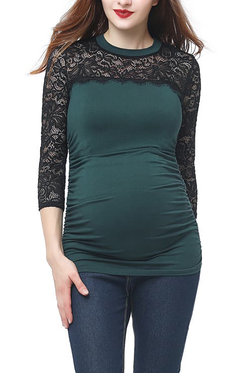 Rainey Ruched Maternity Top