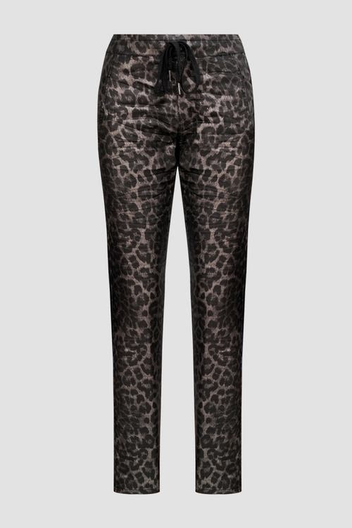 Alembika Leopard Print Slim-fit Stretch Jeans In Leopard