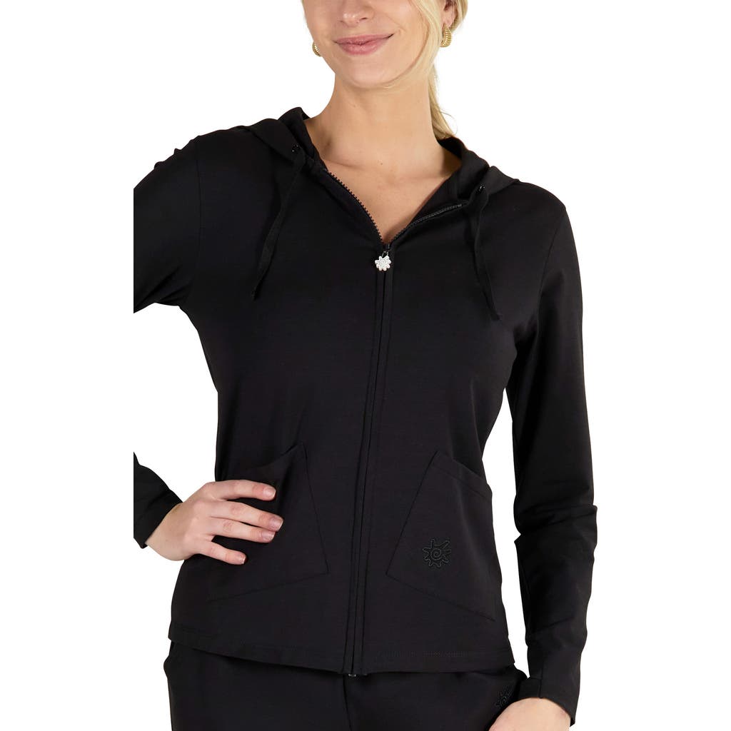 Uv Skinz Everyday Hooded Jacket In Black