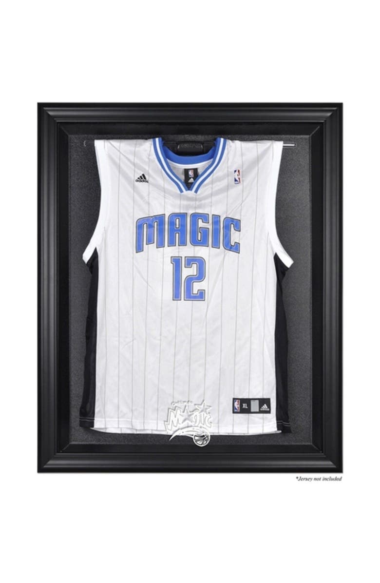 FANATICS AUTHENTIC Orlando Magic Black Framed Team Logo Jersey Display Case, Main, color, 