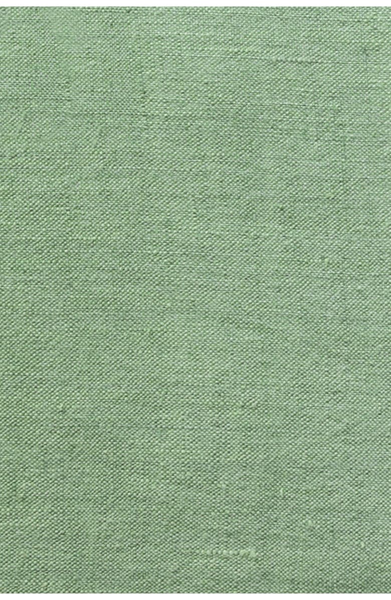 Anaya Fringe Soft Linen Euro Pillow with Down Insert, Alternate, color, 