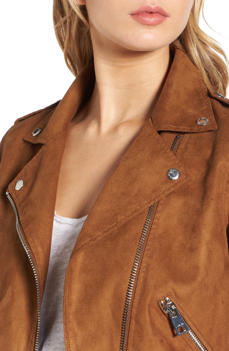 Levi's<sup>®</sup> LEVIS<sup>®</sup> Faux Suede Moto Jacket, Alternate, color,