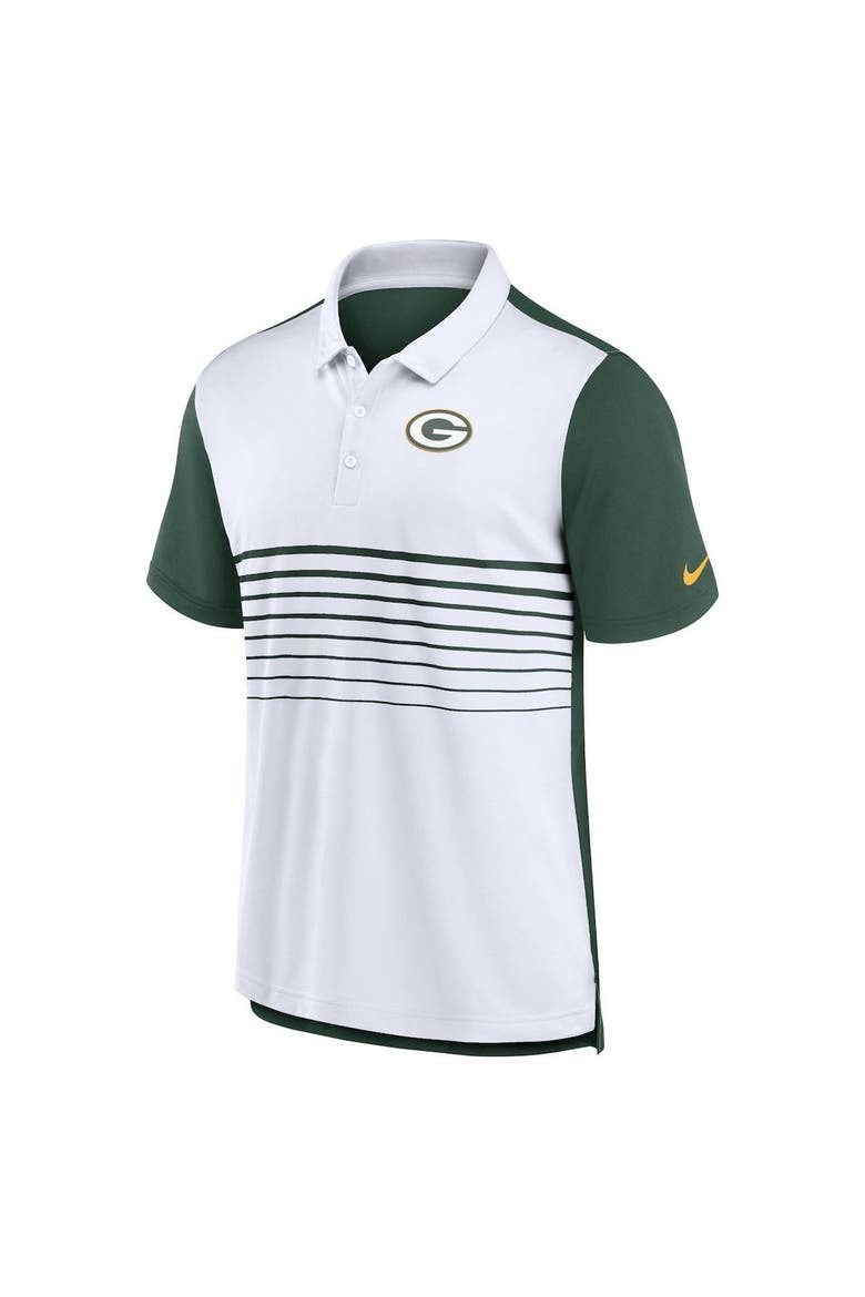 Men's Nike Green/White Green Bay Packers Fashion Performance Polo, Alternate, color, Green