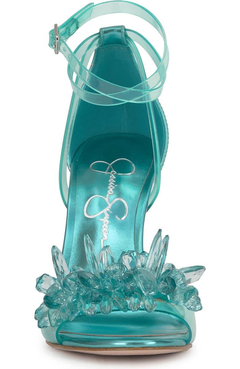 Jessica Simpson Janivah Ankle Strap Sandal, Alternate, color, Summer Seafo