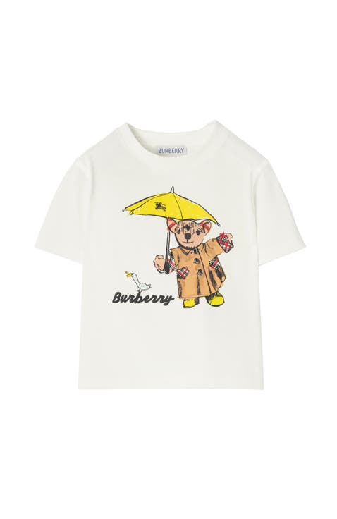 Rain Bear Cotton T-shirt