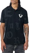 True Religion Shadow Print Polo