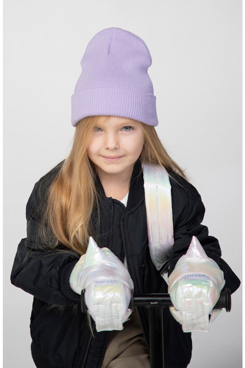 Warmmuffs Water Repellent Muffs, Alternate, color, IRIDESCENT UNICORN