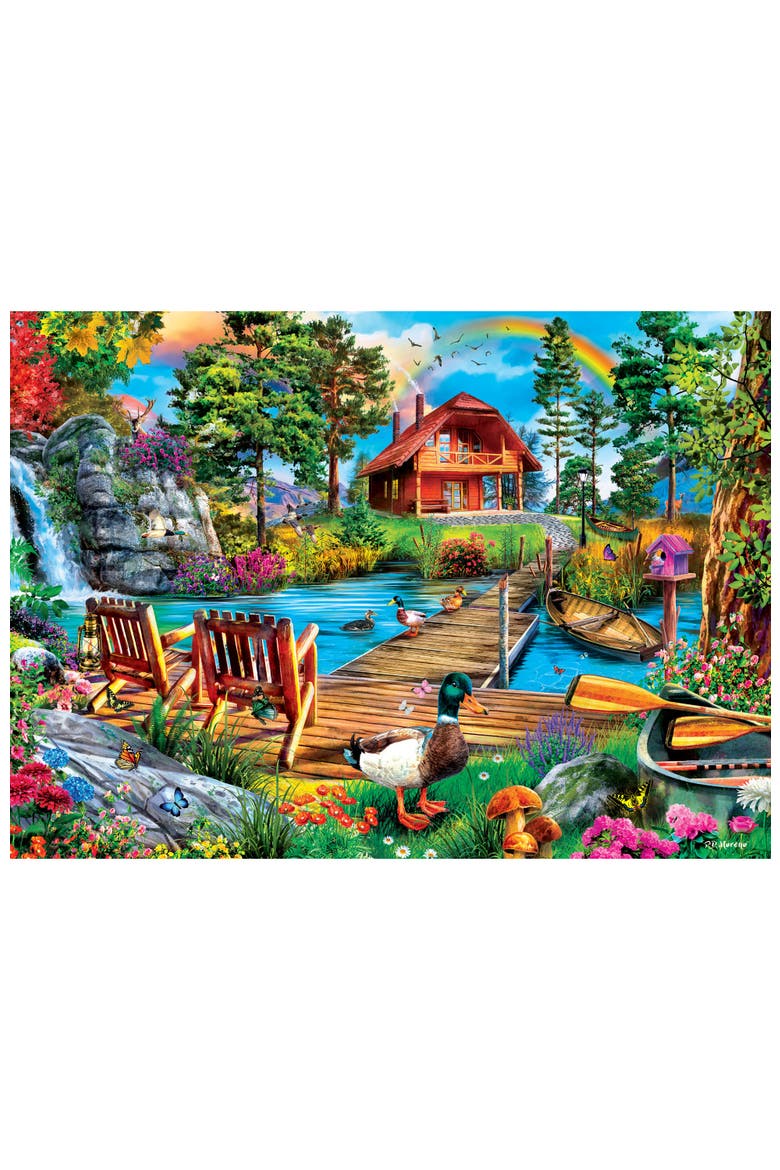 Island Retreat 1000 Piece Jigsaw Puzzle, Alternate, color, Multicolor