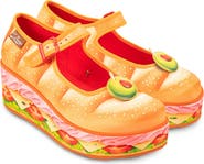 Hot Chocolate Design Footlong Women's Mary Jane Platforms