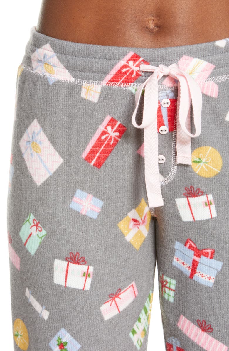 PJ Salvage Thermal Pajamas, Alternate, color,