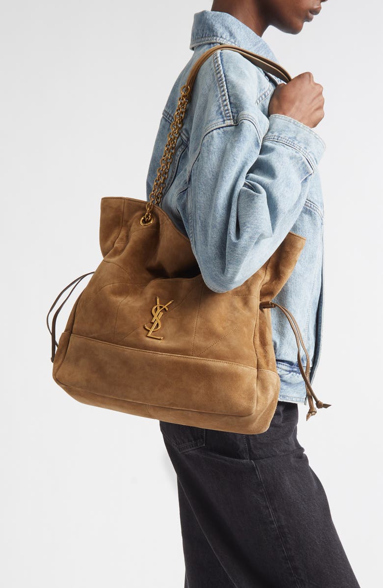 Saint Laurent Jamie 4.3 Chain Strap Tote, Alternate, color, Golden Leaf